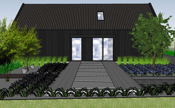 Landschapstuinen — gerealiseerd tuinontwerp van Baronie Tuinontwerpen in Breda en De Baronie — foto 8