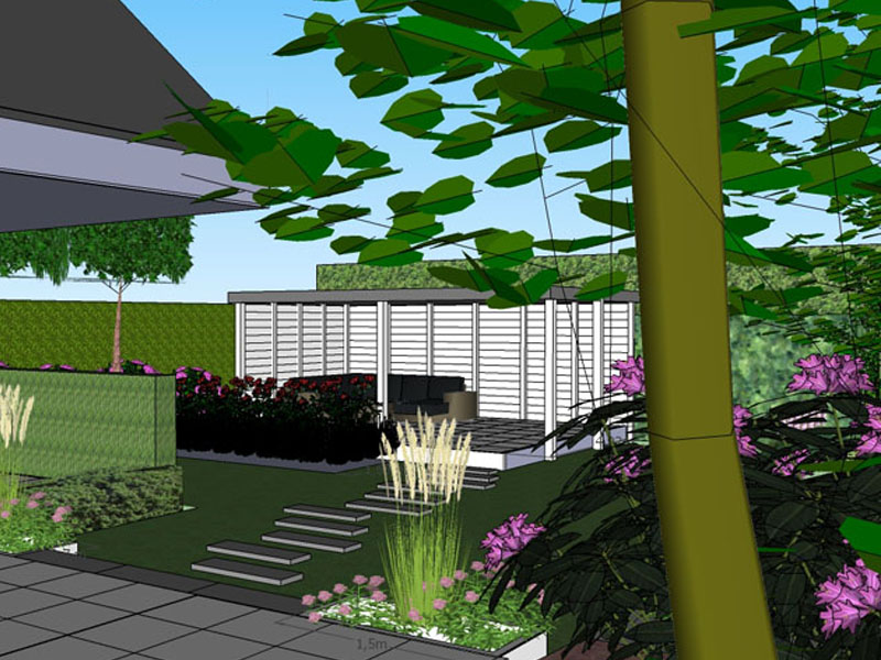 Oud ontwerp, nieuw leven ontworpen door Baronie Tuinontwerpen in Breda