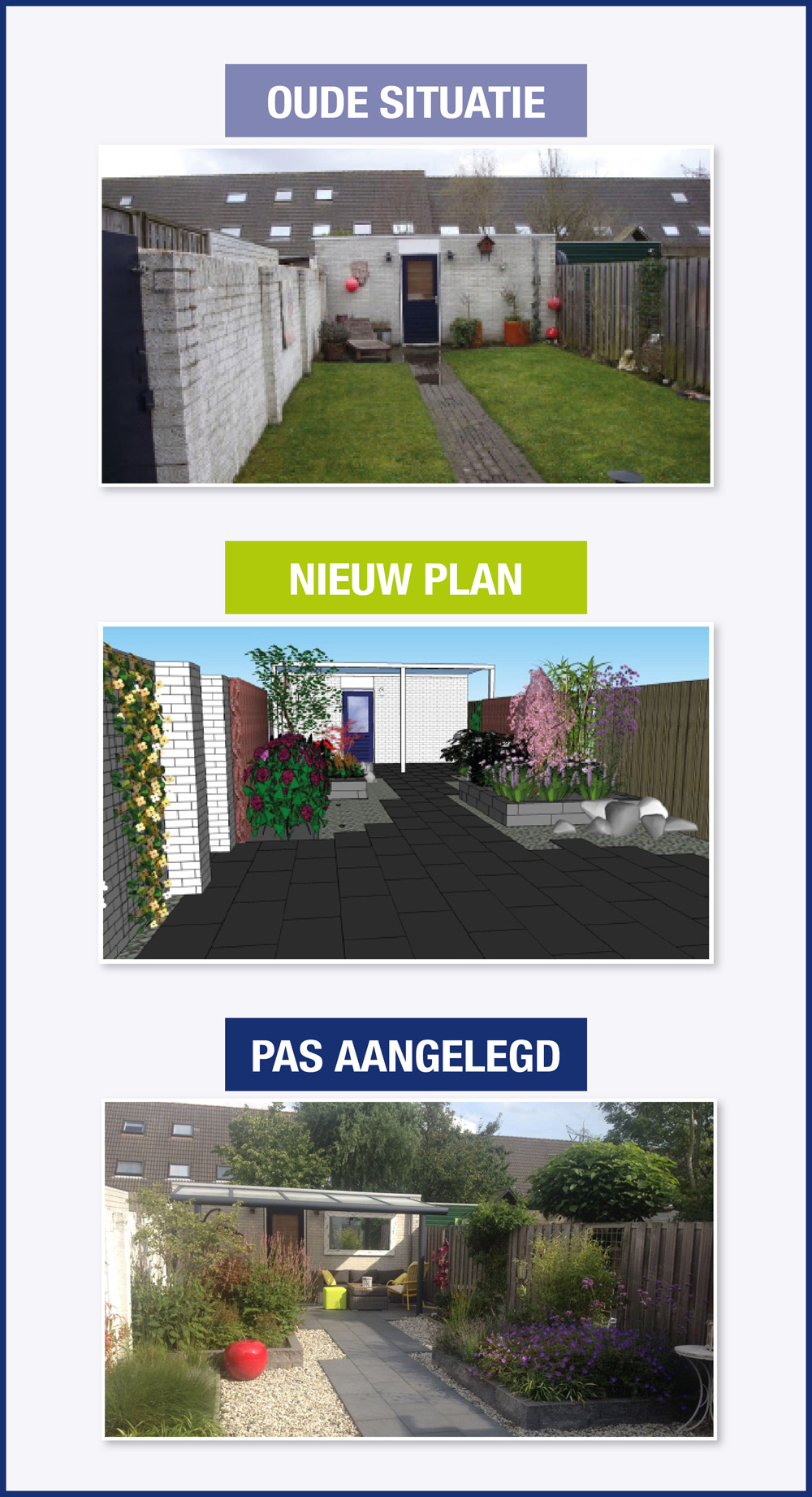 Oud ontwerp, nieuw leven — gerealiseerd tuinontwerp van Baronie Tuinontwerpen in Breda en De Baronie — foto 2